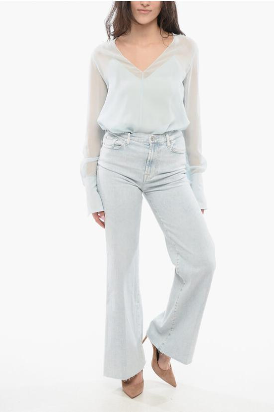  For All 7 Mankind 데님 팬츠 JSDER510 MY LIGHT BLUE Blue - OTHER BRANDS