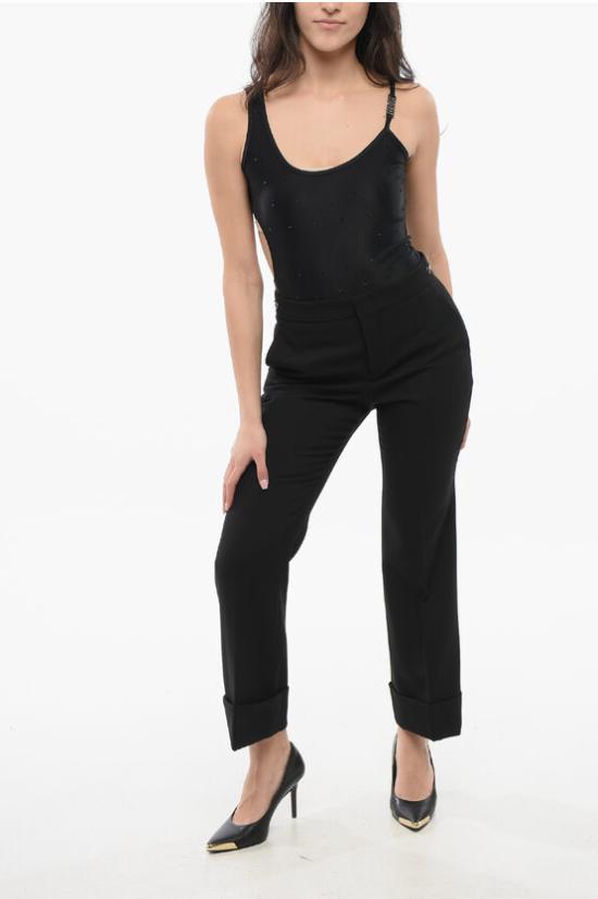  구찌 스트레이트 팬츠 776315ZHW51 1000 Black - GUCCI