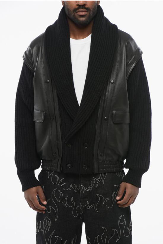  생로랑 봄버 자켓 751828 YCPG2 1000 Black