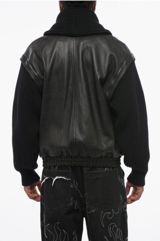  생로랑 봄버 자켓 751828 YCPG2 1000 Black - SAINT LAURENT