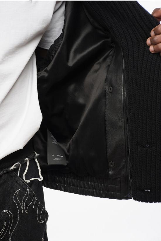  생로랑 봄버 자켓 751828 YCPG2 1000 Black - SAINT LAURENT