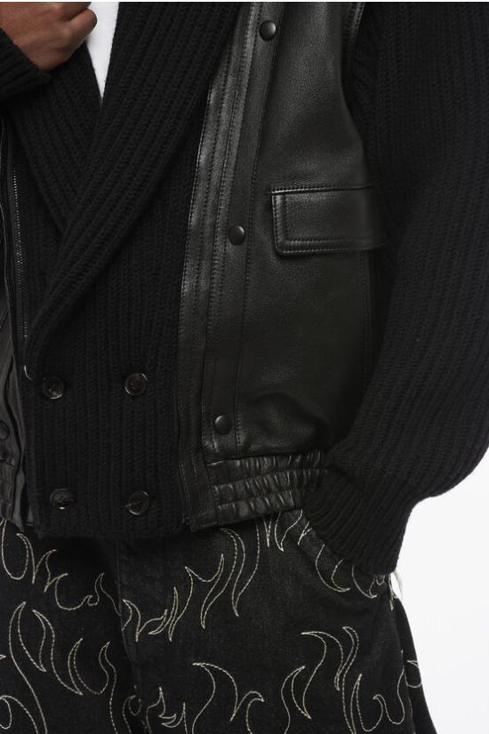  생로랑 봄버 자켓 751828 YCPG2 1000 Black - SAINT LAURENT