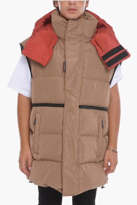  디스퀘어드2 롱패딩 S71AN0387 S53353 122 Beige - DSQUARED2