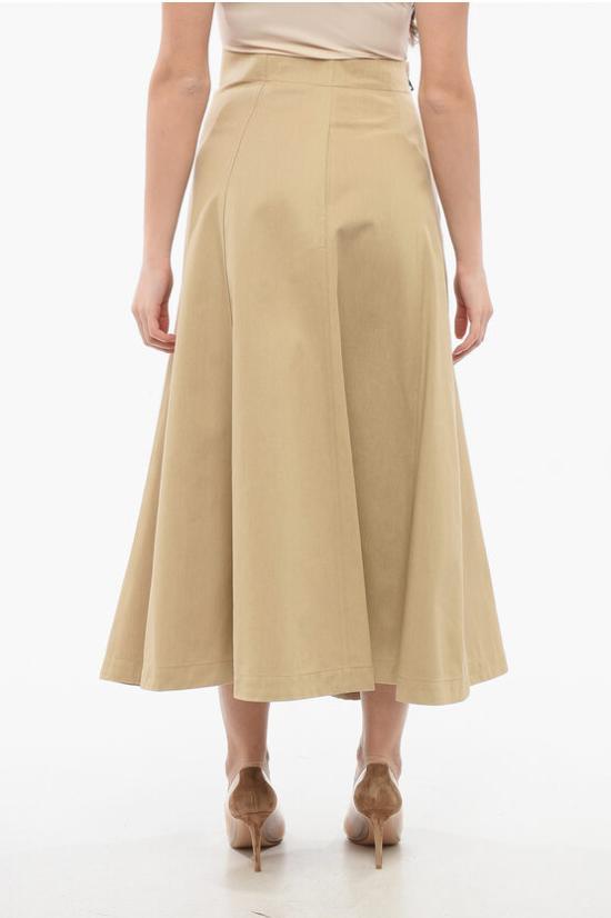  크리스챤디올 롱 스커트 311J01A3105 1652 Beige - DIOR