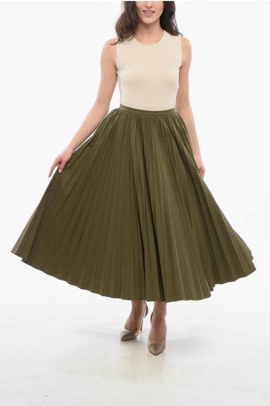  크리스챤디올 롱 스커트 411J19A3332 6667 Military Green - DIOR