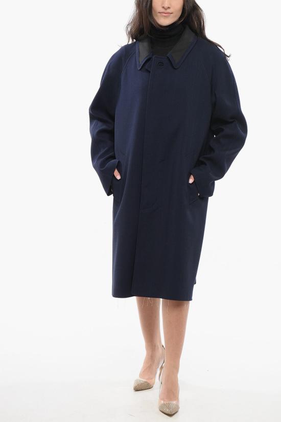  마르지엘라 코트 SI0AA0003 S54959 511 Blue - MAISON MARGIELA