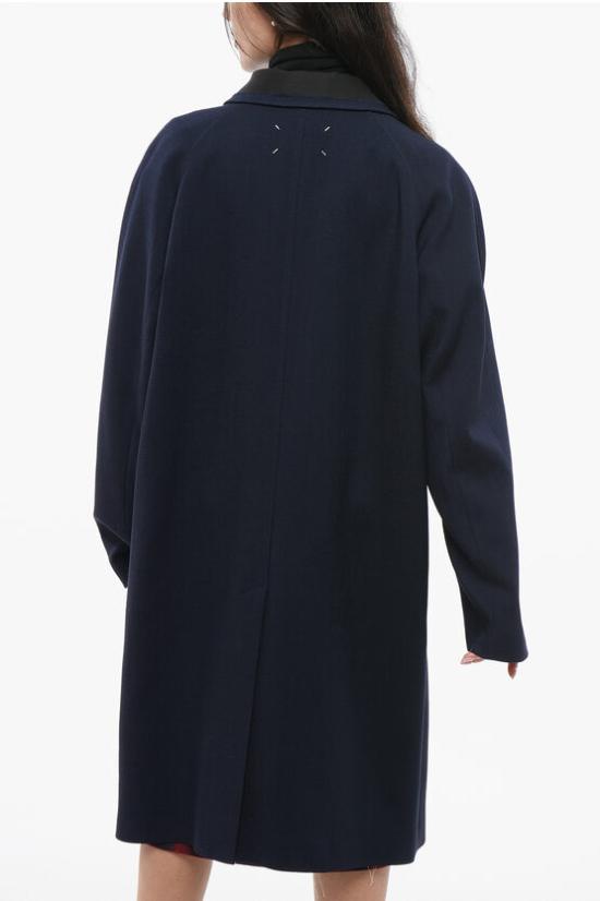  마르지엘라 코트 SI0AA0003 S54959 511 Blue - MAISON MARGIELA