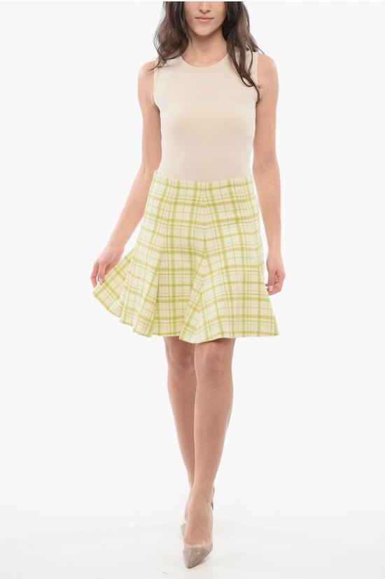  디올 숏 스커트 141J27A1342 0825 Green - DIOR