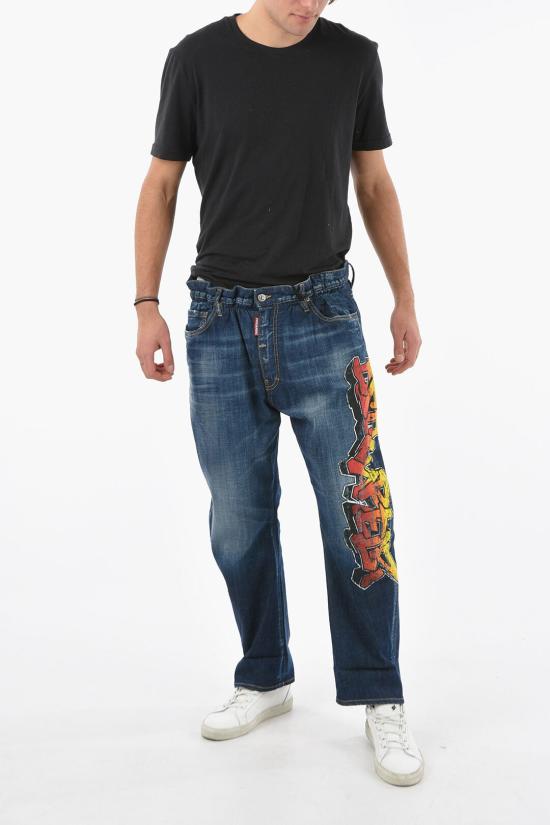  디스퀘어드2 데님 팬츠 S74LB1025 S30342 470 Blue - DSQUARED2