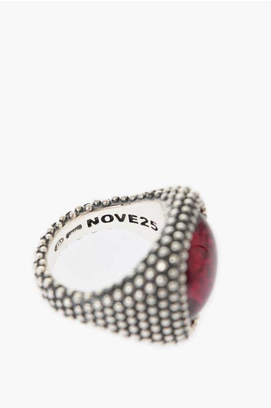  노브25 반지 N25ANEPB073 Rosso Argento - Nove25