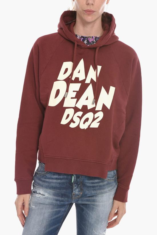  디스퀘어드2 긴팔 티셔츠 S75GU0431 S25030 248 Burgundy