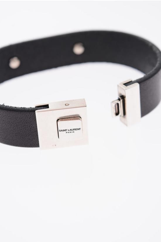  생로랑 브레이슬릿 4832200IH0Y1000 Black - SAINT LAURENT