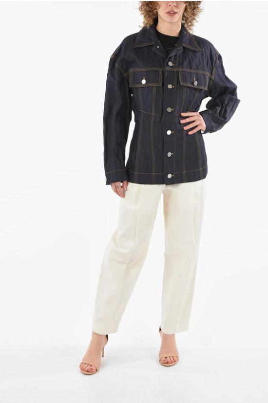  보테가베네타 데님 자켓 699298V1VA0 K 3399 Blue - BOTTEGA VENETA