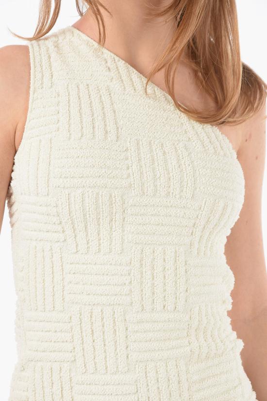  보테가베네타 인트레치오 미니 드레스 686309V1LW0 K 2945 Beige - BOTTEGA VENETA