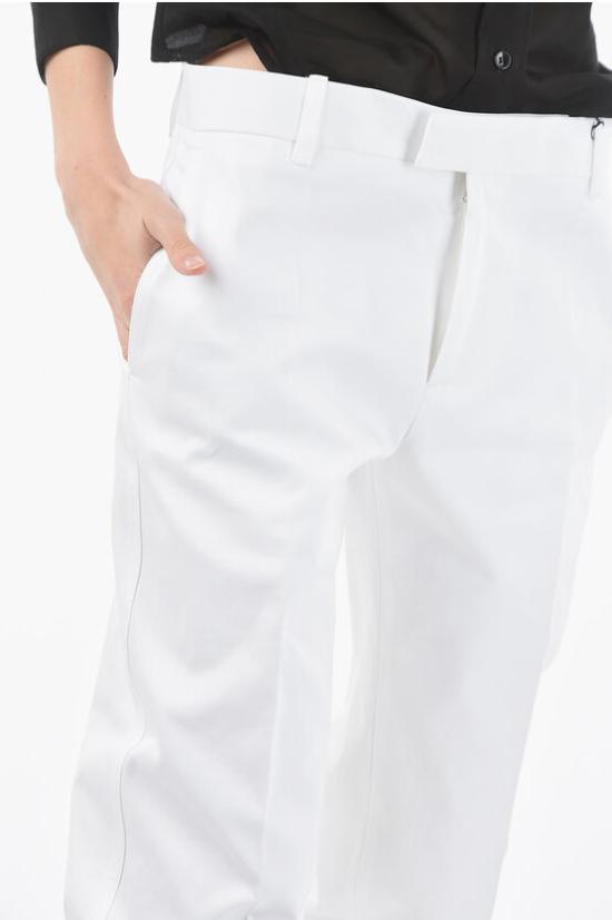  보테가베네타 스트레이트 팬츠 694958V1J10 K 9000 White - BOTTEGA VENETA