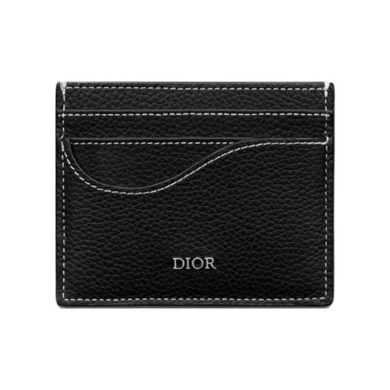 25FW 디올 명함지갑 2ADCH164YKKH00N BLACK DOM