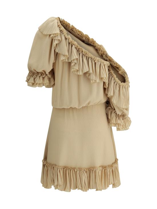 25SS 생로랑 원피스 819589Y3K45 9520 BEIGE - SAINT LAURENT