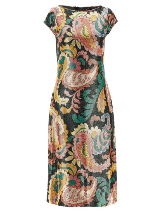 25SS 에트로 미디 원피스 WRHA022399IAS46X0810 Multicolor