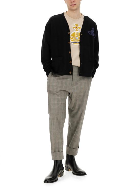 25SS 비비안웨스트우드 가디건 27010014Y0018N401 BLACK DOM - VIVIENNE WESTWOOD