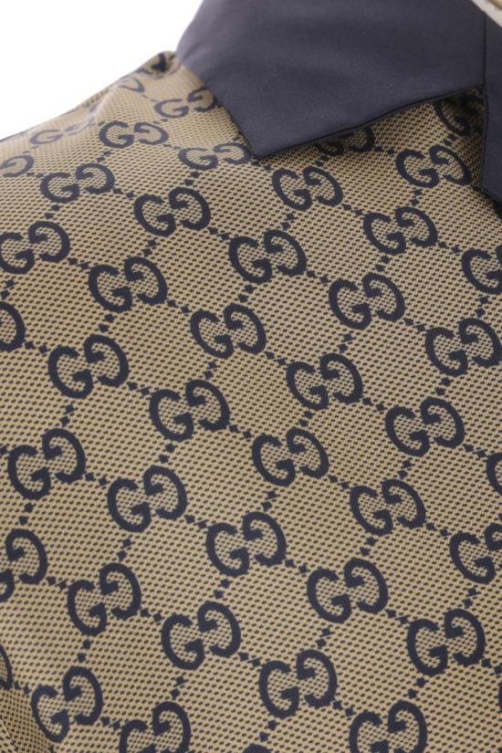 25SS 구찌 반팔 셔츠 794907ZASG34270 BEIGE BLUE DOM - GUCCI