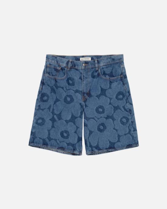  마리메꼬 데님 숏팬츠 Marimekko 마리데님 진 쇼츠