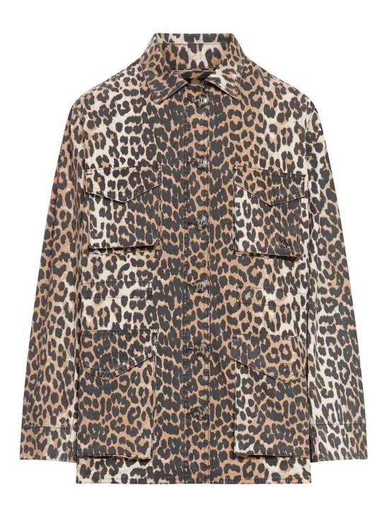  가니 자켓 F8880859 Animal Print