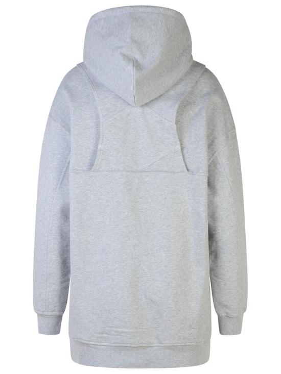 24FW 모스키노 긴팔 티셔츠 A0465 37561488 Grey - MOSCHINO