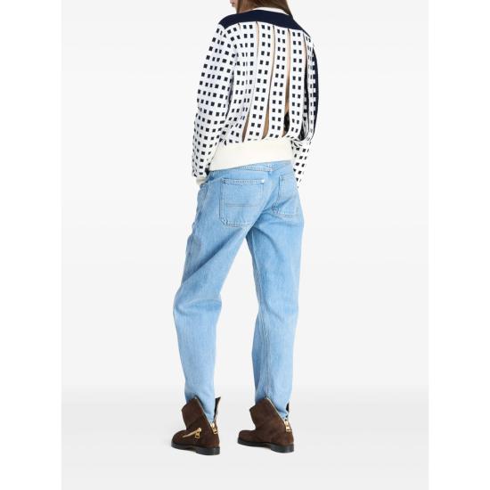 25SS JW앤더슨 자켓 KW1410 YN0438 002 WHITE BLACK - JW ANDERSON