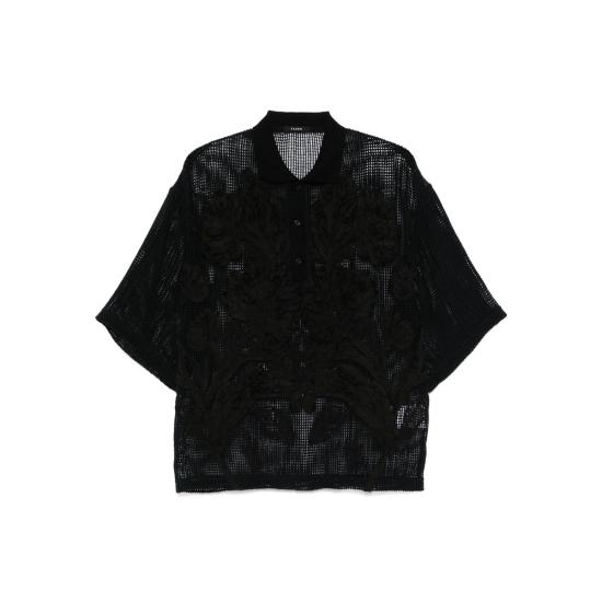 25SS Taakk 폴로 티셔츠 SH009 BLACK