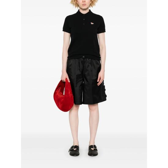 25SS 메종키츠네 폴로 티셔츠 OW00207KJ7010 BLACK - MAISON KITSUNE