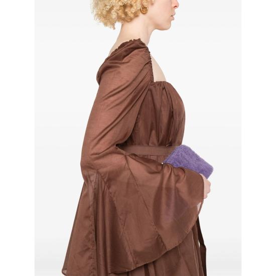 25SS 안다마네 숏 원피스 TM170191A TNC108 MOKA BROWN - ANDAMANE