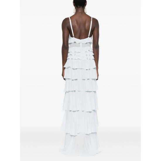 25SS 엘리자베타프랜치 롱 원피스 ABR4252E2 A28 BLUE - ELISABETTA FRANCHI