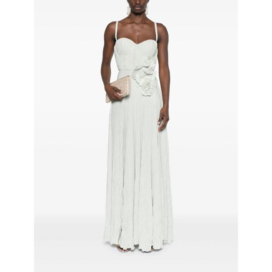 25SS 엘리자베타프랜치 롱 원피스 ABR2252E2 124 GREEN - ELISABETTA FRANCHI