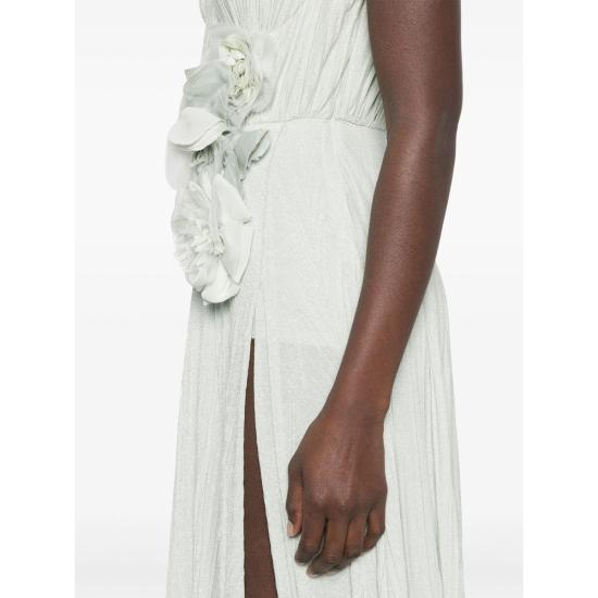 25SS 엘리자베타프랜치 롱 원피스 ABR2252E2 124 GREEN - ELISABETTA FRANCHI