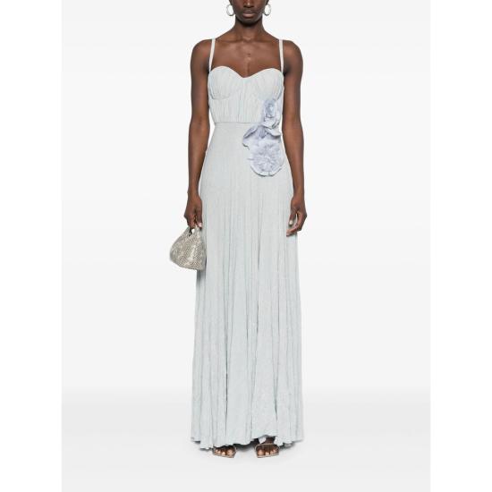 25SS 엘리자베타프랜치 롱 원피스 ABR2252E2 A28 BLUE - ELISABETTA FRANCHI