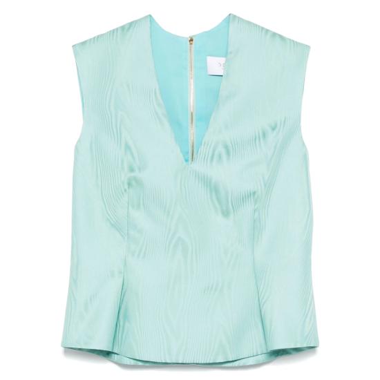 25SS 데 산티스 민소매 티셔츠 TOP 218 VERAG GREEN