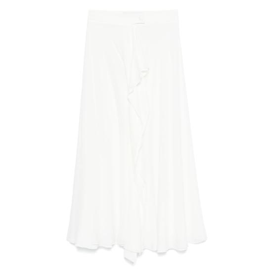 25SS De Santis 미디 스커트 GN 06 AVORI WHITE