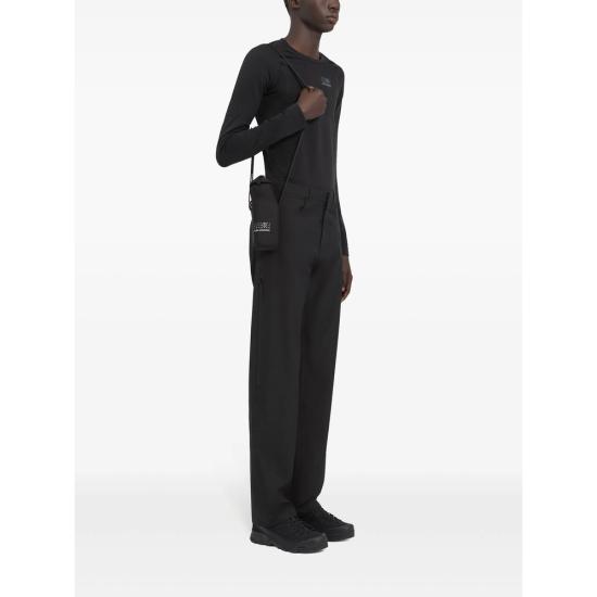 24FW MM6 메종 마르지엘라 X 살로몬 스트레이트 팬츠 M35200 SH0LA0013 900 BLACK - MM6 MAISON MARGIELA X SALOMON