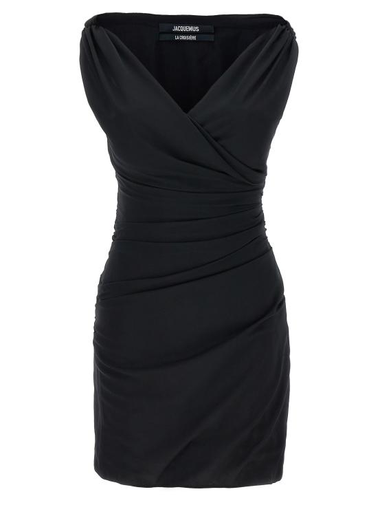 25SS 자크뮈스 숏 원피스 25E251DR2261767990 Black