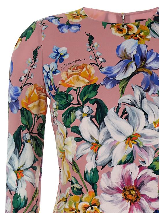 25SS 돌체앤가바나 미디 원피스 F6GAVTFSA7GHF5JC Multicolor - DOLCE & GABBANA