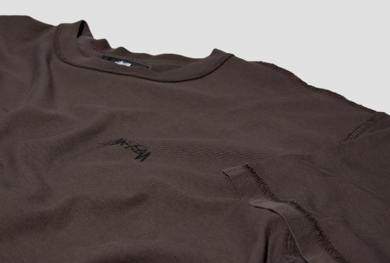 25SS 스투시 긴팔 티셔츠 레이지 SS티 1140283 블랙 - STUSSY