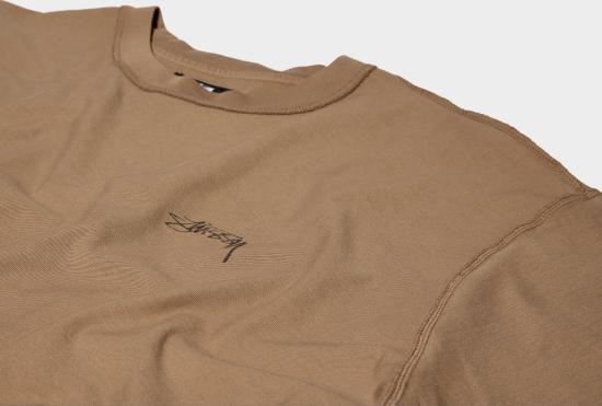 25SS 스투시 반팔 티셔츠 LAZY SS TEE 1140283 브라운 - STUSSY