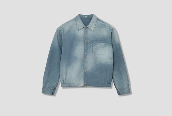 25SS TAIGA TAKAHASHI / T.T 데님 자켓 LOT.319 팔라카 재킷 - 오존 블리치 TTSS25319