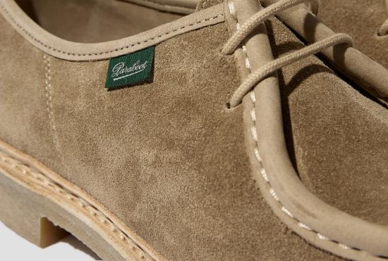 25SS 파라부트 슈즈 MICKA / ARIO MIEL - 벨루어 샌드 213137 - PARABOOT