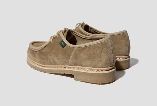 25SS 파라부트 슈즈 MICKA / ARIO MIEL - 벨루어 샌드 213137 - PARABOOT