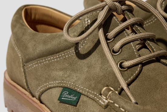 25SS 파라부트 부츠 THIERS / JANNU MIEL - 벨루어 카키 234443 - PARABOOT