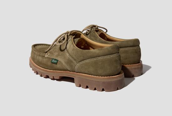 25SS 파라부트 부츠 THIERS / JANNU MIEL - 벨루어 카키 234443 - PARABOOT