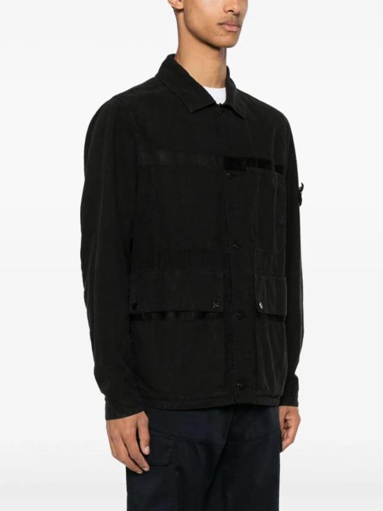  스톤 아일랜드 긴팔 셔츠 801542330 V0029 DS025434 L - STONE ISLAND