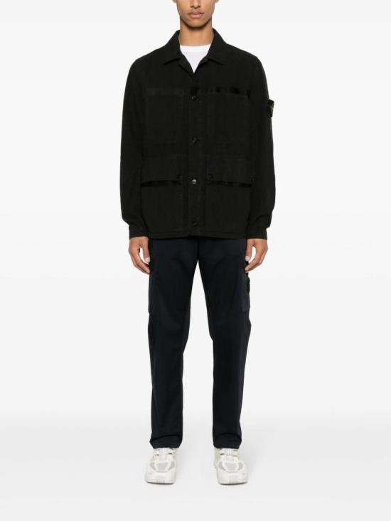  스톤 아일랜드 긴팔 셔츠 801542330 V0029 DS025434 L - STONE ISLAND