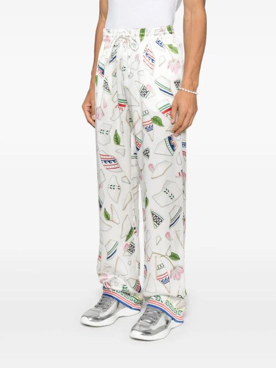 25SS 카사블랑카 스트레이트 팬츠 MPS25TR060 01 M - CASABLANCA